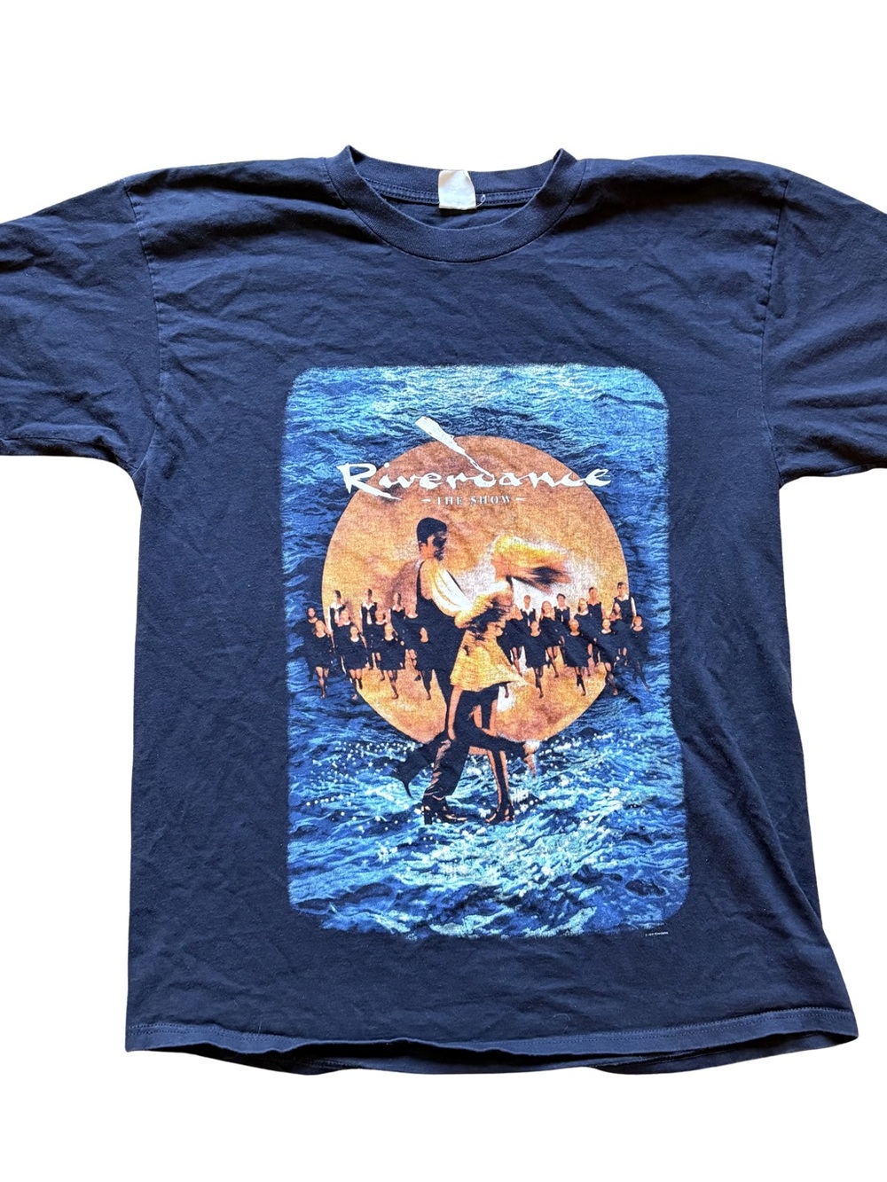 Source Unknown Navy 'Riverdance' Short Sleeve Graphic Tee